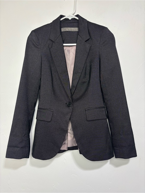 Zara Jackets & Blazers - Zara Basic XS Women Blazer Tailored One Button Career Executive Office Business
